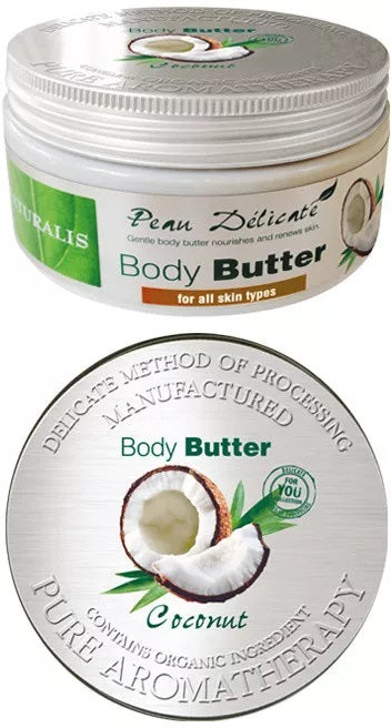 Naturalis Coconut Body Butter, 300 g
