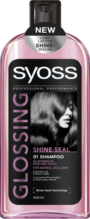 SYOSS Glossing Shampoo for Normal & Dull Hair, 500 mL