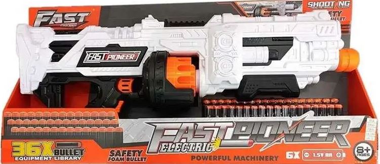 BIG 515 Battery-Powered Toy Blaster with 36 Soft Darts