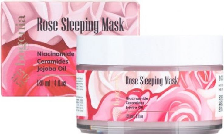 Bogenia Rose Sleeping Face Mask, 120 mL