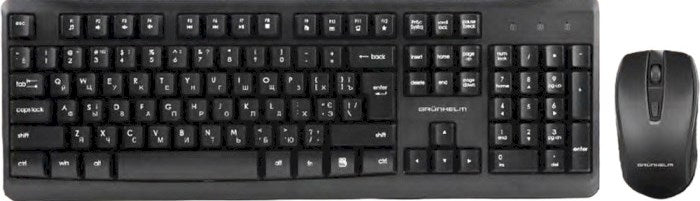 Grunhelm KBM-4810WL Wireless Keyboard & Mouse Set