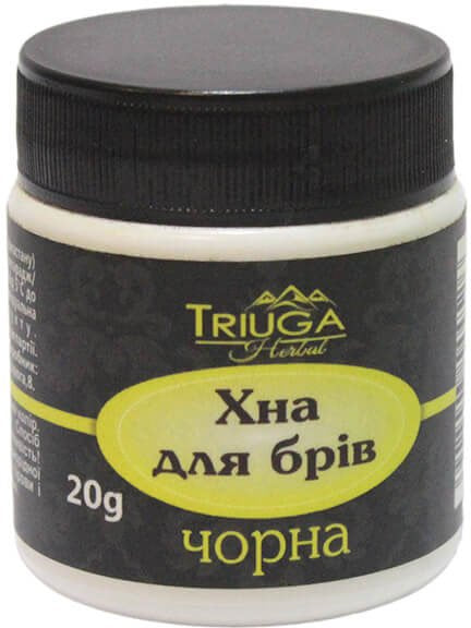 Triuga Black Eyebrow Henna, 20 g