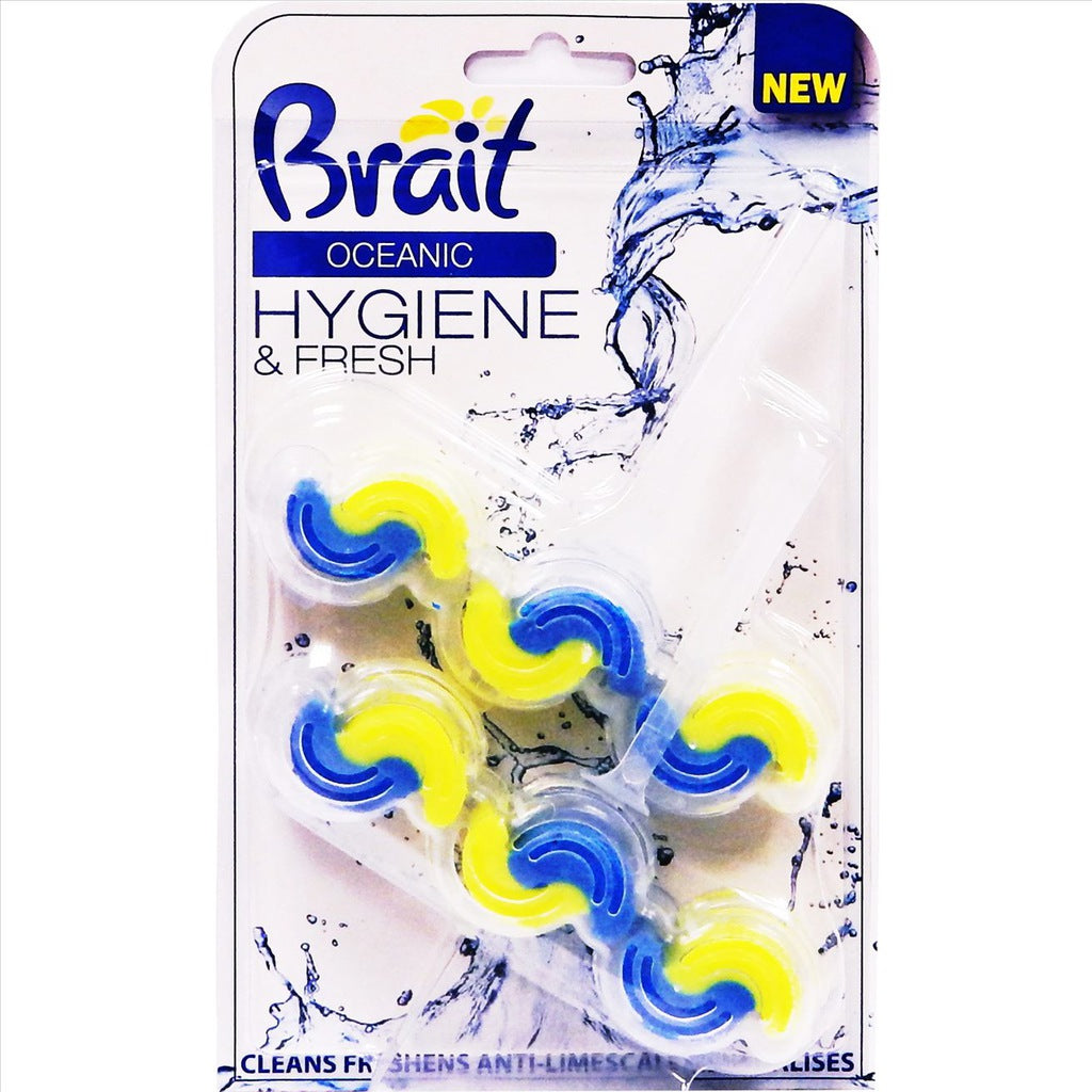 Brait Oceanic Toilet Rim Blocks, 2 x 45 g