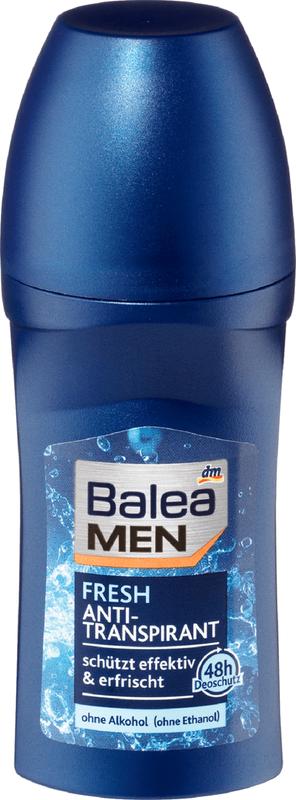 Balea Fresh Men's Roll-On Deodorant, 50 mL