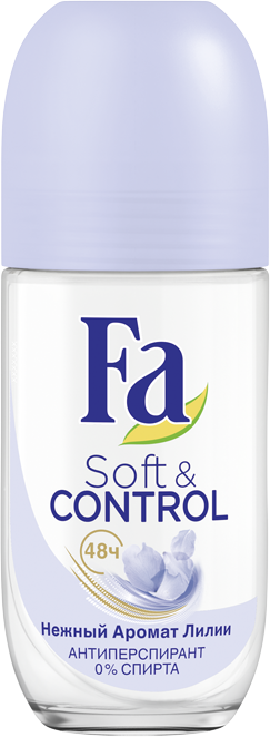 Fa Soft & Control Gentle Lily Women's Antiperspirant Deodorant, 50 mL