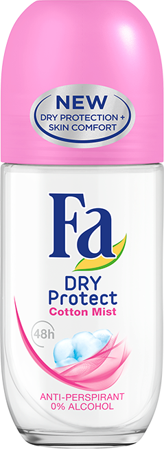 Fa Dry Protect Cotton Softness Women's Antiperspirant Deodorant, 50 mL