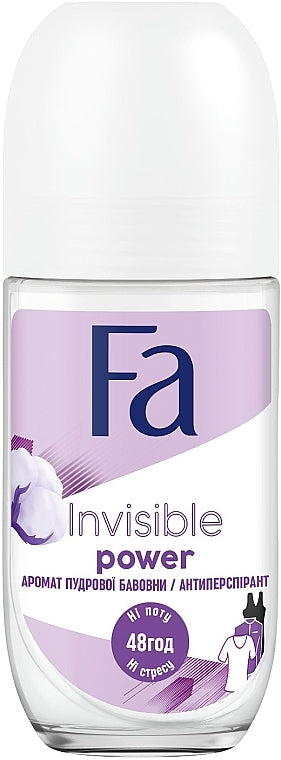 Fa Invisible Power Women's Antiperspirant Deodorant, 50 mL