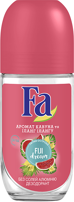 Fa Fiji Dream Watermelon & Ylang-Ylang Women's Deodorant, 50 mL