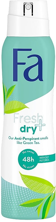 Fa Fresh & Dry Green Tea Women's Deodorant Spray, 150 mL