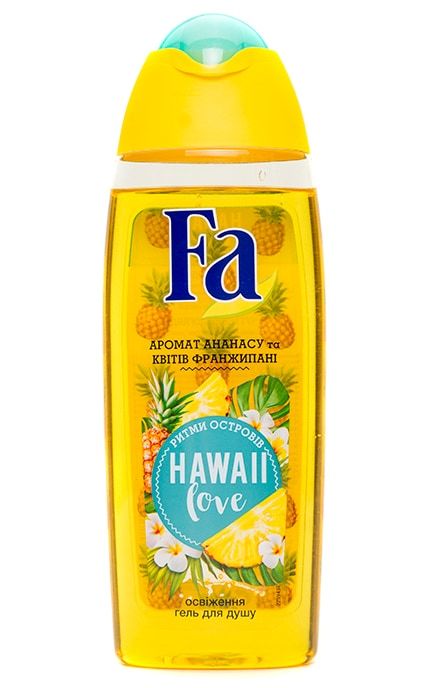 Fa Hawaii Love Pineapple & Frangipani Shower Gel, 250 mL