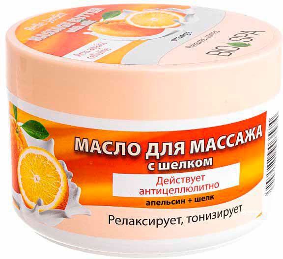 Belle Jardin Orange Anti-Cellulite Massage Oil, 300 mL - Image 2
