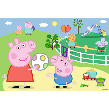 Trefl 17356 Peppa Pig Kids' Playground Puzzle, 60 Pieces - Image 2