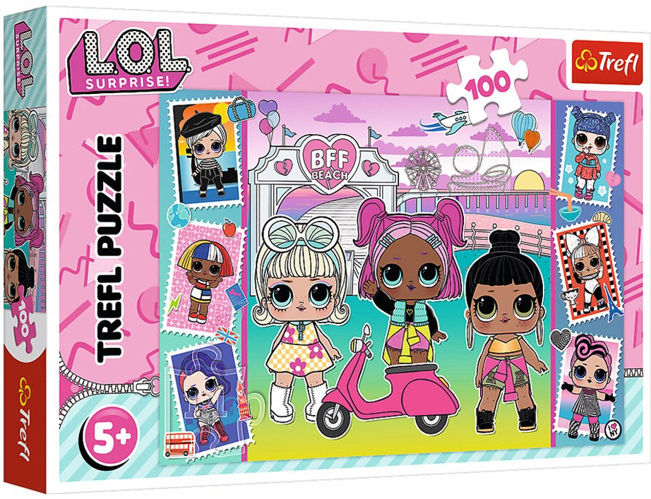 Trefl 16443 L.O.L. Surprise Puzzle, 100 Pieces