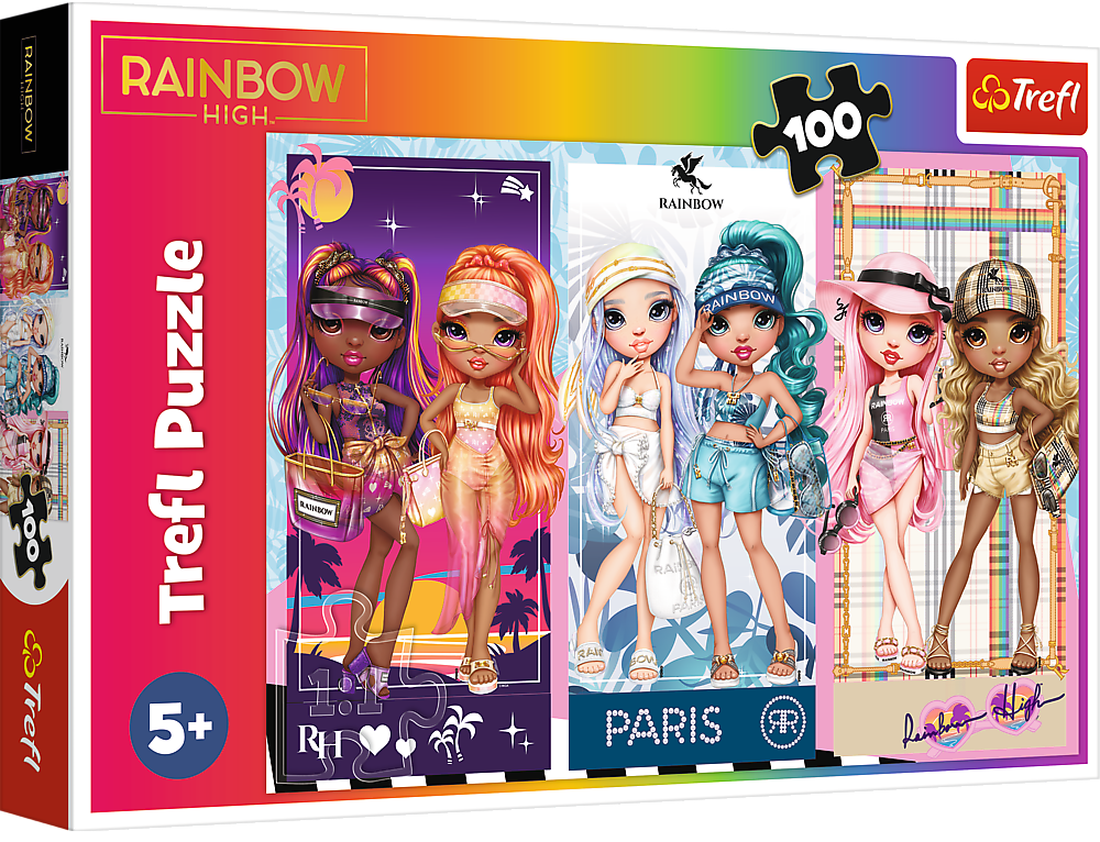 Trefl 16444 Rainbow High Puzzle, 100 Pieces