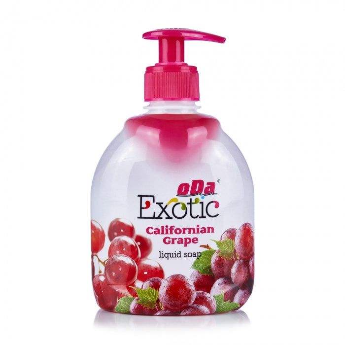 L'Ode Exotic California Grape Liquid Hand Soap with Pump, 300 mL