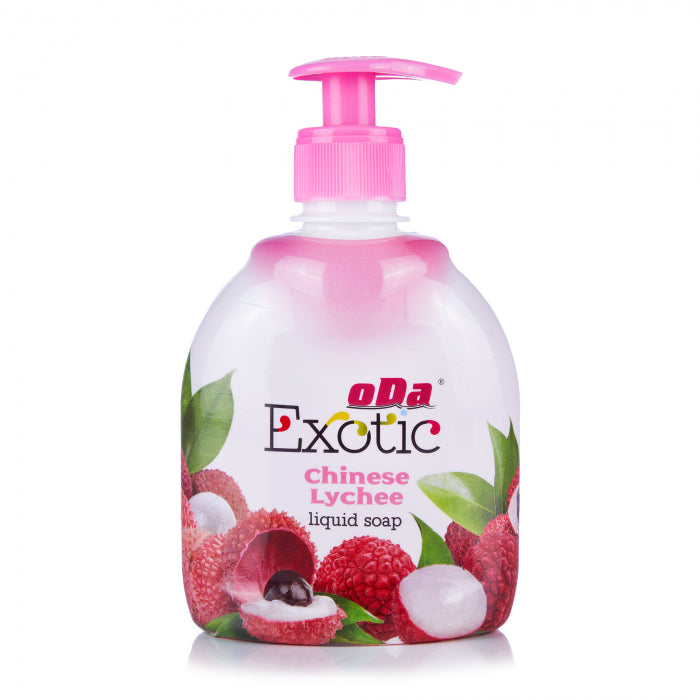 L'Ode Exotic Chinese Lychee Liquid Hand Soap with Pump, 300 mL