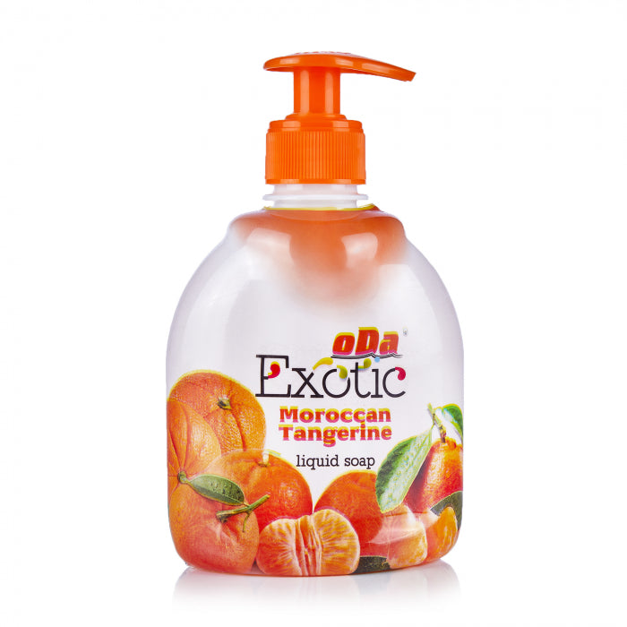 L'Ode Exotic Moroccan Mandarin Liquid Hand Soap with Pump, 300 mL
