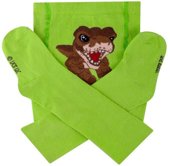 Duna 5425 Lime Patterned Cotton Kids' Tights, 86-92 cm