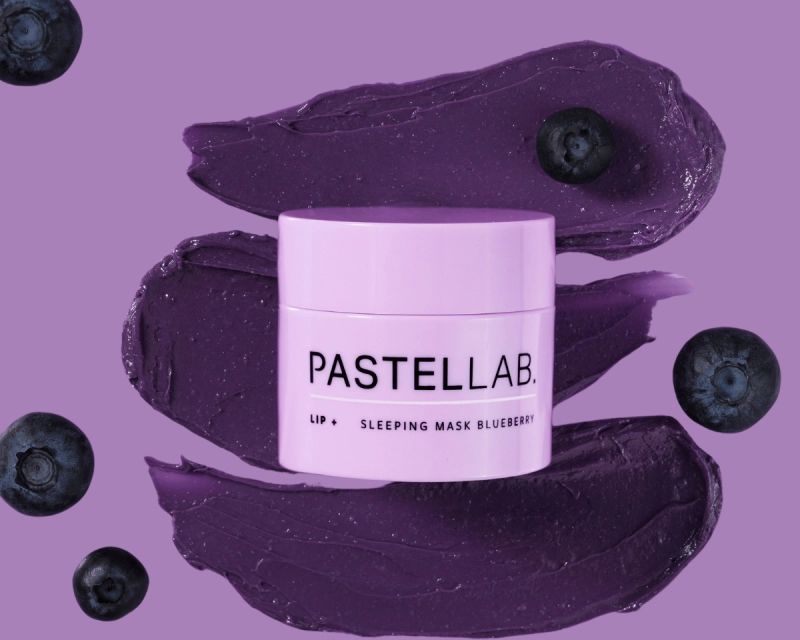 Pastellab Blueberry Overnight Lip Mask, 10 g - Image 2