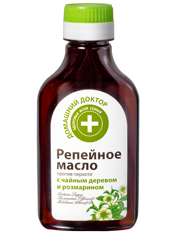 Anti-Dandruff Burdock Hair Oil, 100 mL