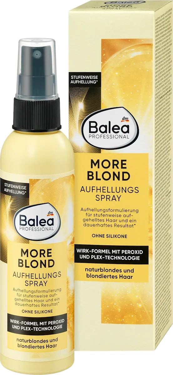 Balea Professional More Blond Hair Lightening Spray, 150 mL