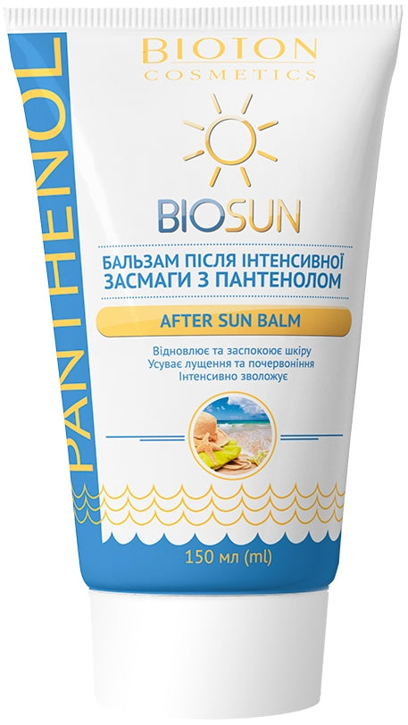 Bioton Cosmetics BioSun Panthenol Balm After Intense Sun Exposure, 150 mL