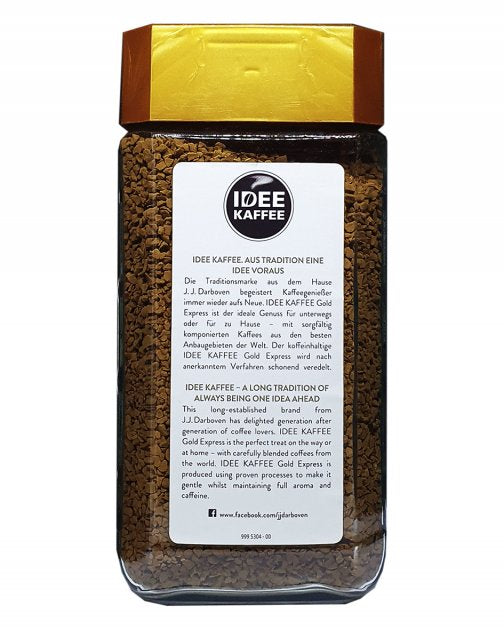 J.J.Darboven IDEE Kaffee Gold Express Instant Coffee, 200 g - Image 2