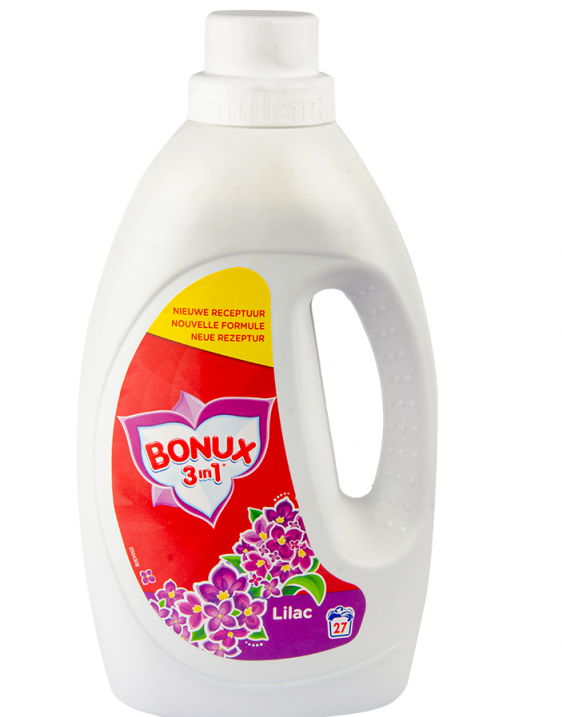 Bonux Lilac 27 Loads Liquid Laundry Detergent, 1.485 L