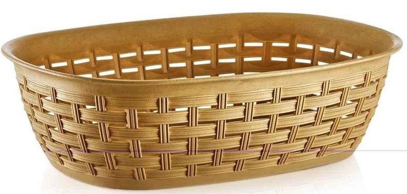 Dunya Rattan-Style Bread Basket, 2 L