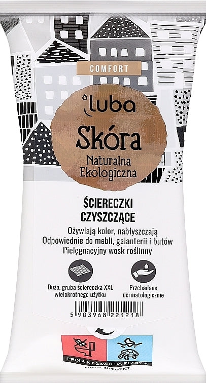Luba Comfort Leather Cleaning Wipes, 32 pcs