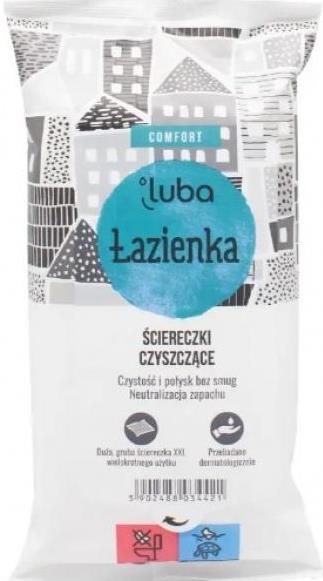 Luba Comfort Bathroom Cleaning Wipes, 32 pcs