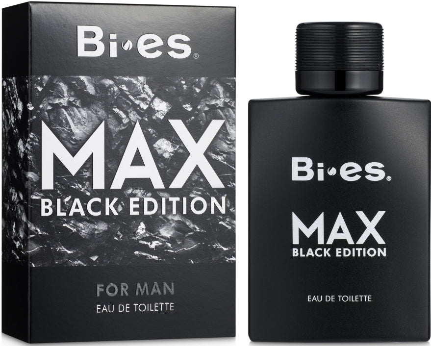 Bi-Es Max Black Edition Men's Eau de Toilette, 100 mL