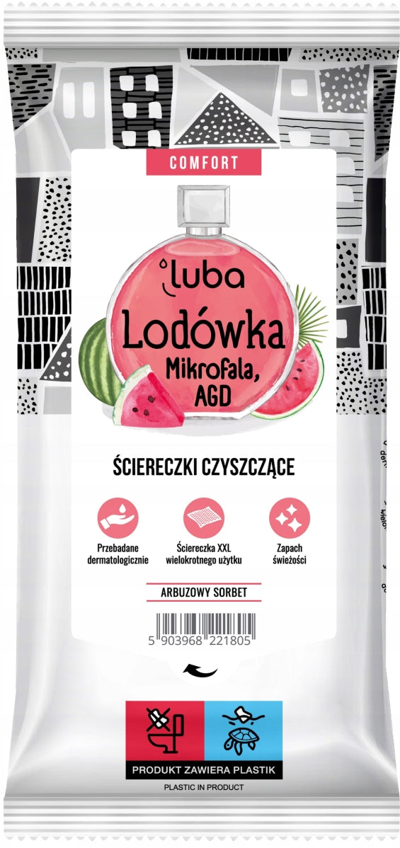 Luba Comfort Perfumed Refrigerator Cleaning Wipes, 32 pcs