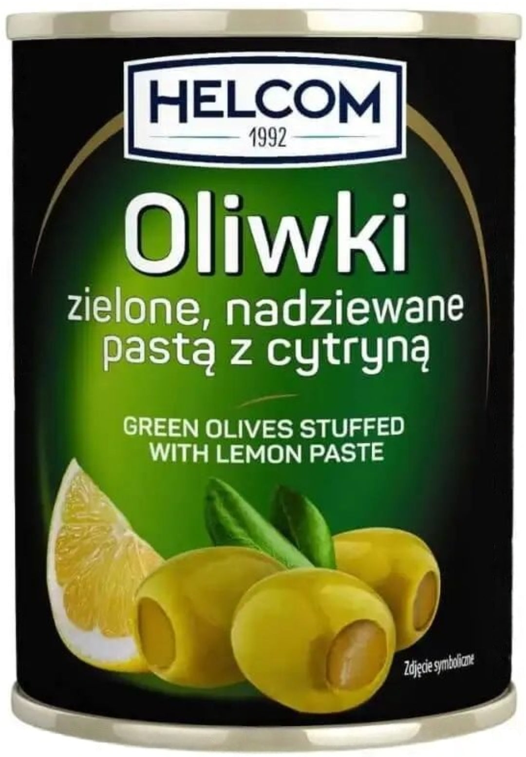 Helcom Green Olives Stuffed with Lemon Paste in Can, 280 g