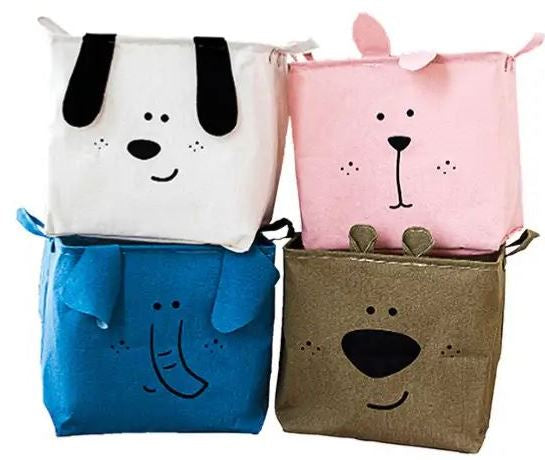 XL23118 Fabric Toy Storage Basket, 35 x 35 x 3 cm
