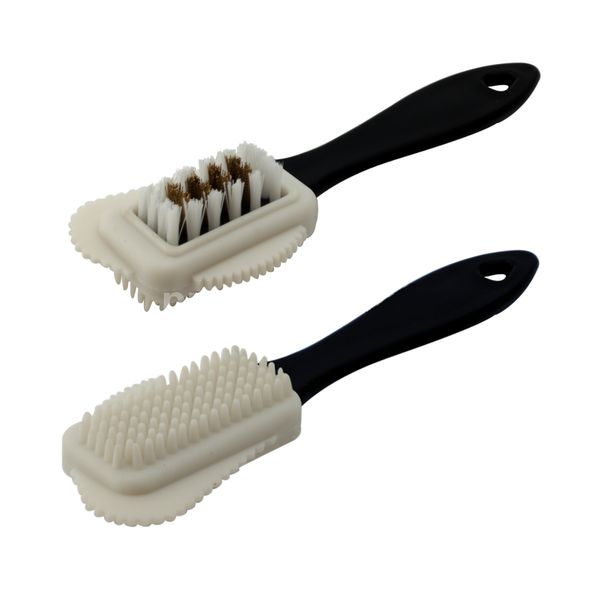 Blyskavka Triple Suede & Nubuck Shoe Brush