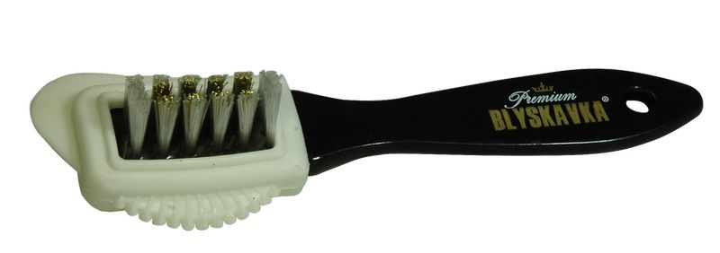 Blyskavka Triple Suede & Nubuck Shoe Brush - Image 2