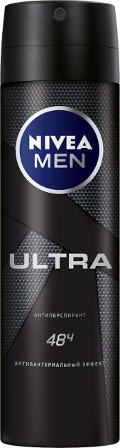Nivea Ultra Antibacterial Men's Deodorant Spray, 150 mL