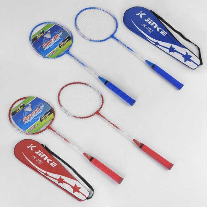 TK Sport C44565 Badminton Set, 2 Colors, with Case