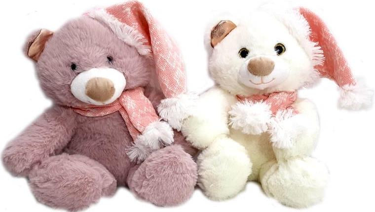 Teddy Bear in a Hat Plush Toy, 25 cm
