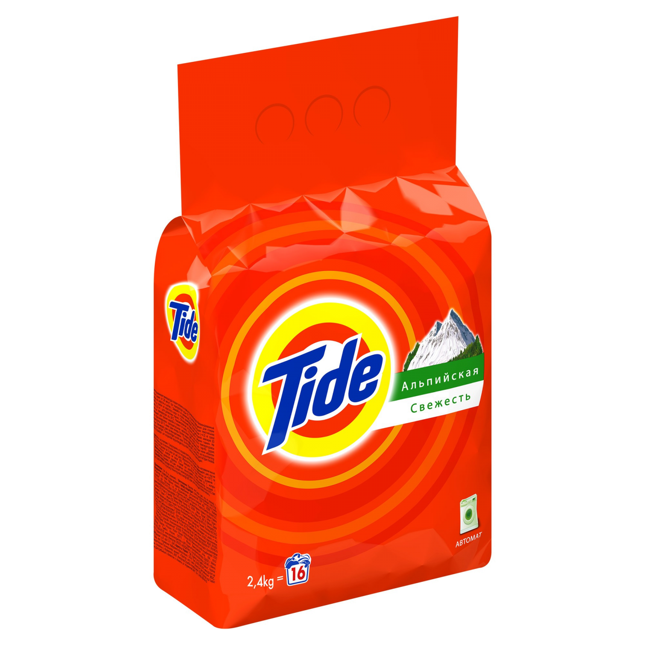 Tide Alpine Freshness Automatic Laundry Detergent Powder, 2.4 kg