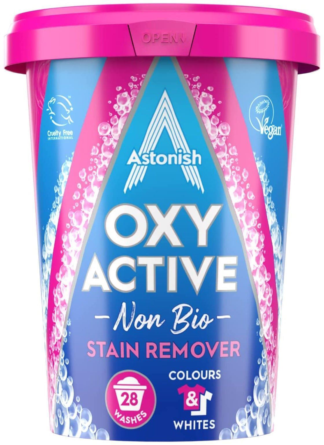 Astonish Oxy Active Oxygen Stain Remover for Tough Stains, 625 g