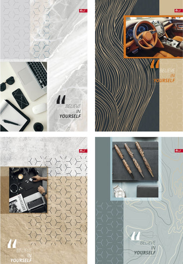 Skat TP-9 A4 Hardcover Notebook, 80 Sheets - Image 2