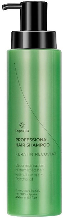 Bogenia Keratin Recovery Professional Shampoo, 400 mL