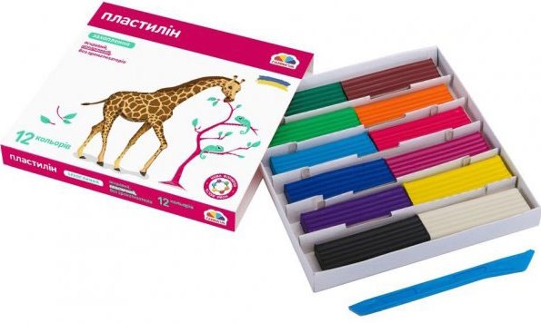 Gamma Fascination 200312 Modeling Clay, 12 Colors