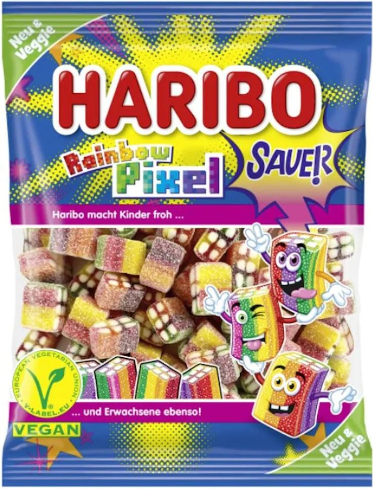 Haribo Gummy Candies Pixel 160 g