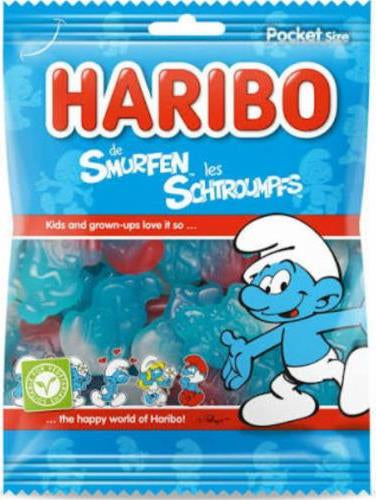 Haribo Gummy Candies Smurfen Schtroumpfs 75 g