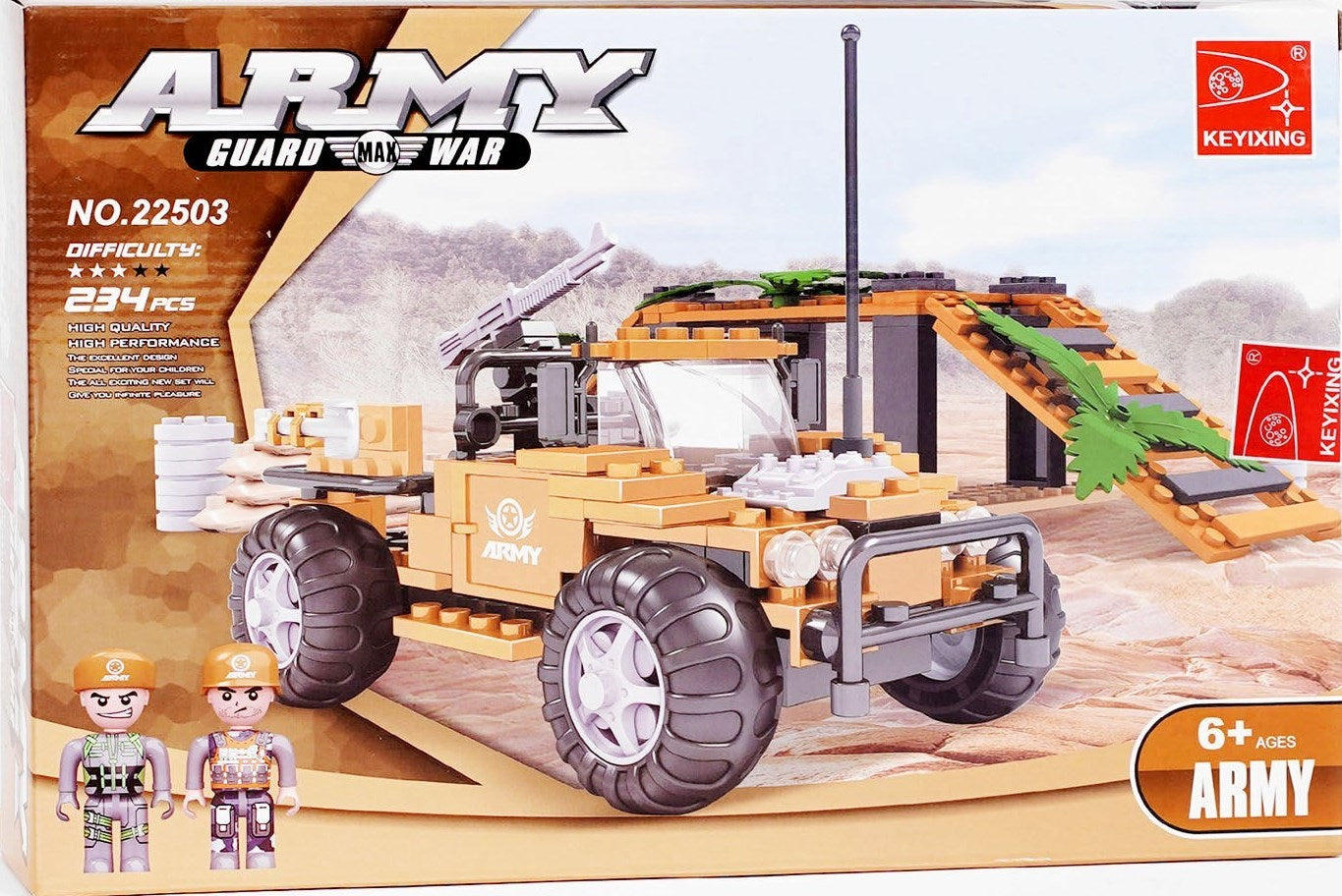 Army 22503 Building Set, 234 pcs