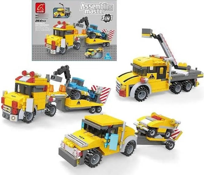 Keyixing 25623 Assembling Master Building Set, 264 pcs