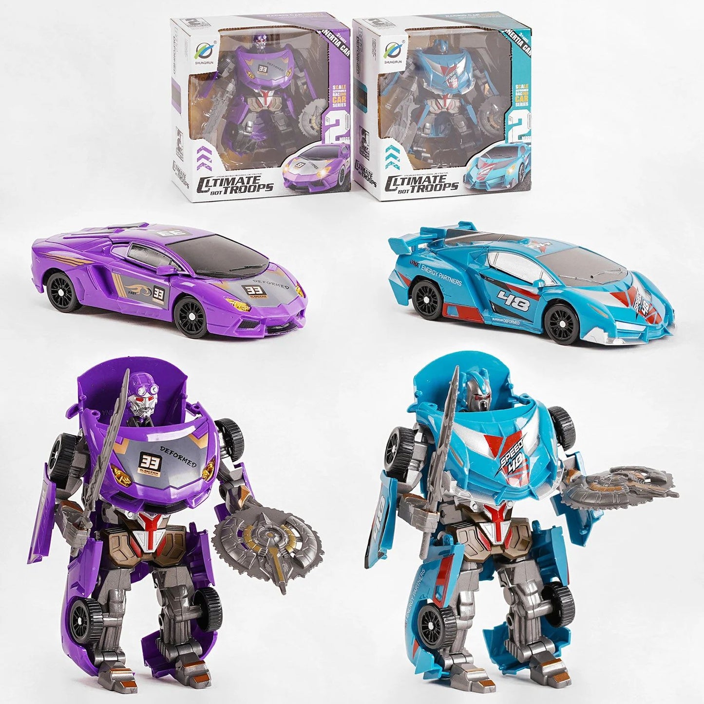 Climate Bot Troops 339-5 Transforming Robot
